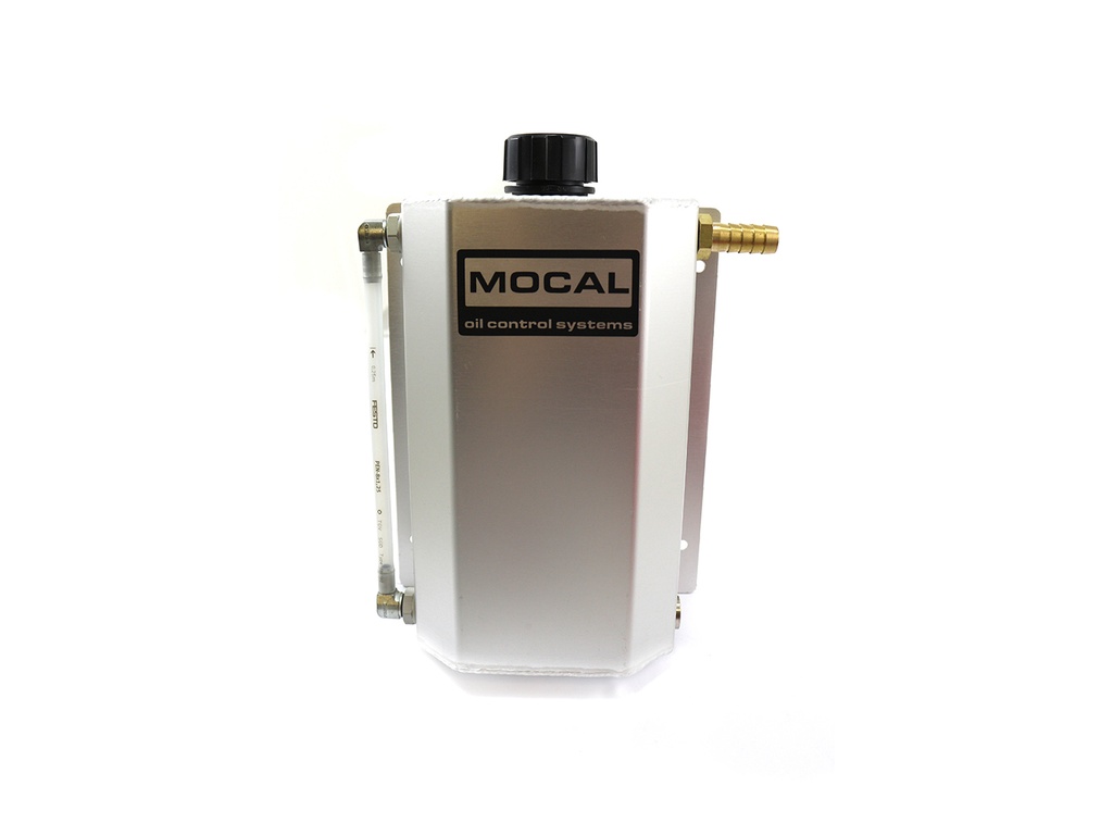2LTR CATCH TANK BRUSHED ALI