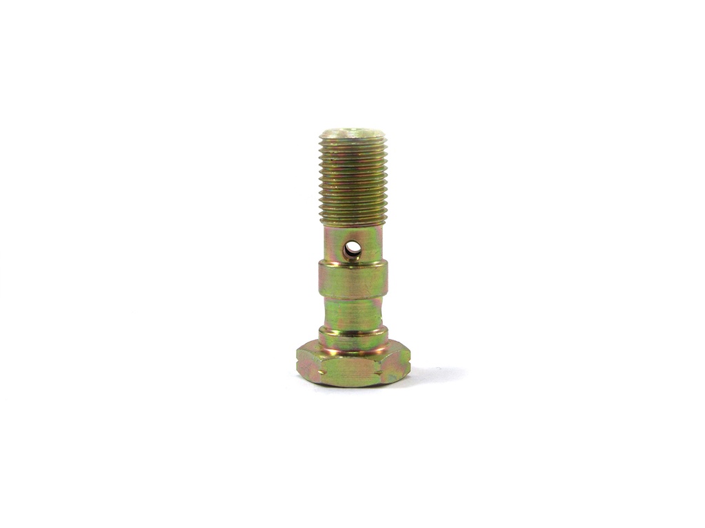 M10X1.0BANJO BOLT DOUBLE SHORT STEEL