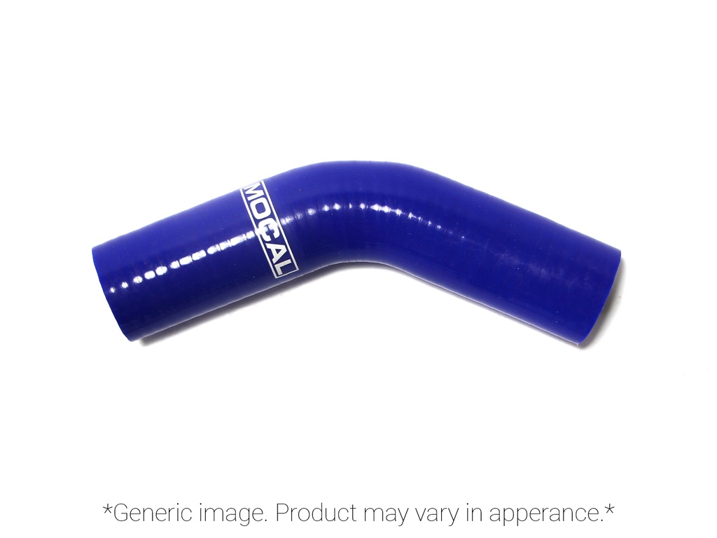 SILICONE HOSE 45° 32MM ID BLUE