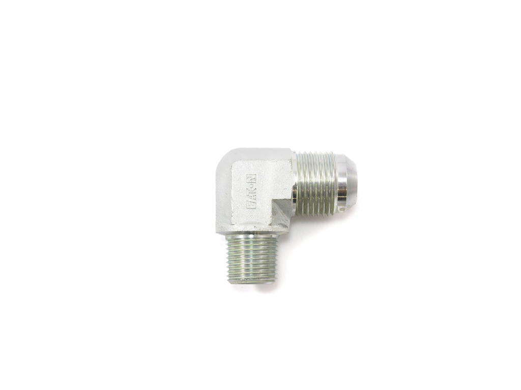 STEEL M/M 90 -10JIC X 1/2NPTF