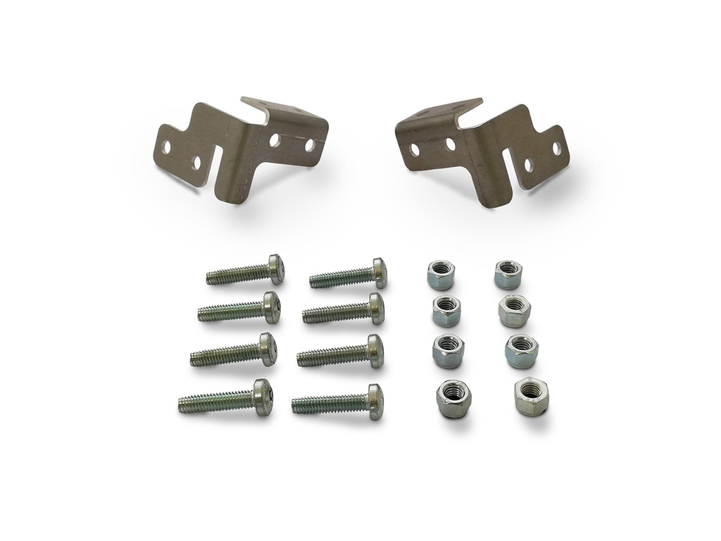 UNIVRSL COOLER BRKT PAIR SLVR