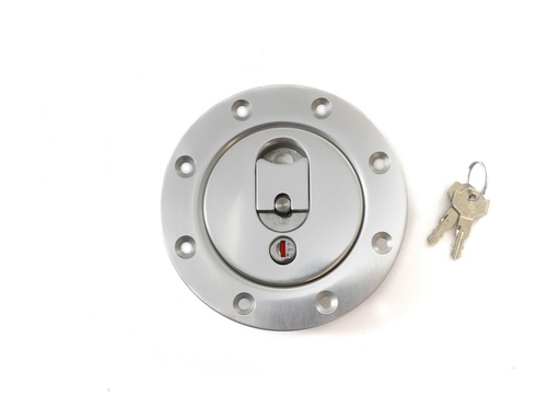 [CAP3] FLUSH CAP LOCKING WITH FLANGE
