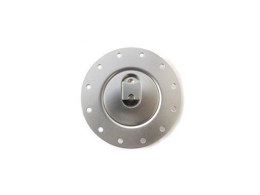 [CAP2H] FLUSH CAP WITH 12 HOLE FLANGE