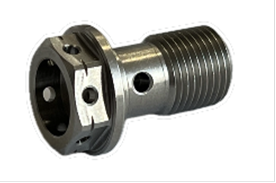 [BBSS1-3LW] 3/8UNF Banjo Bolt S/Steel with Lock wire holes